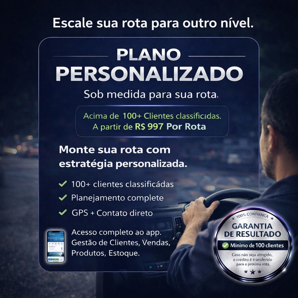 Planos da Rota Inteligente